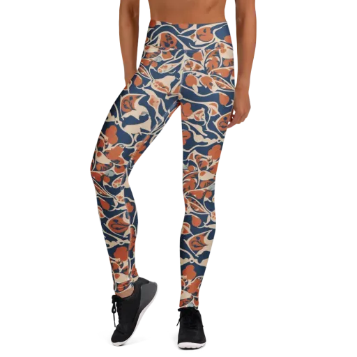 Sienna Bloom on a Yoga Leggings