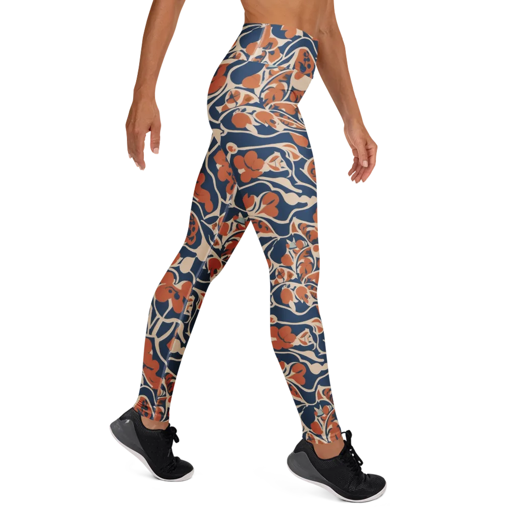 Sienna Bloom on Yoga Leggings — Right
