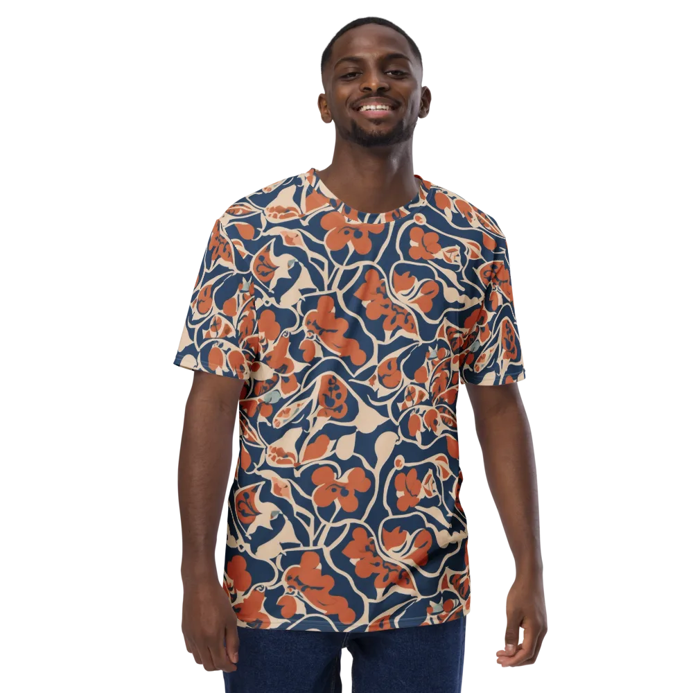 Sienna Bloom on Men's Crew Neck T-Shirt — Front
