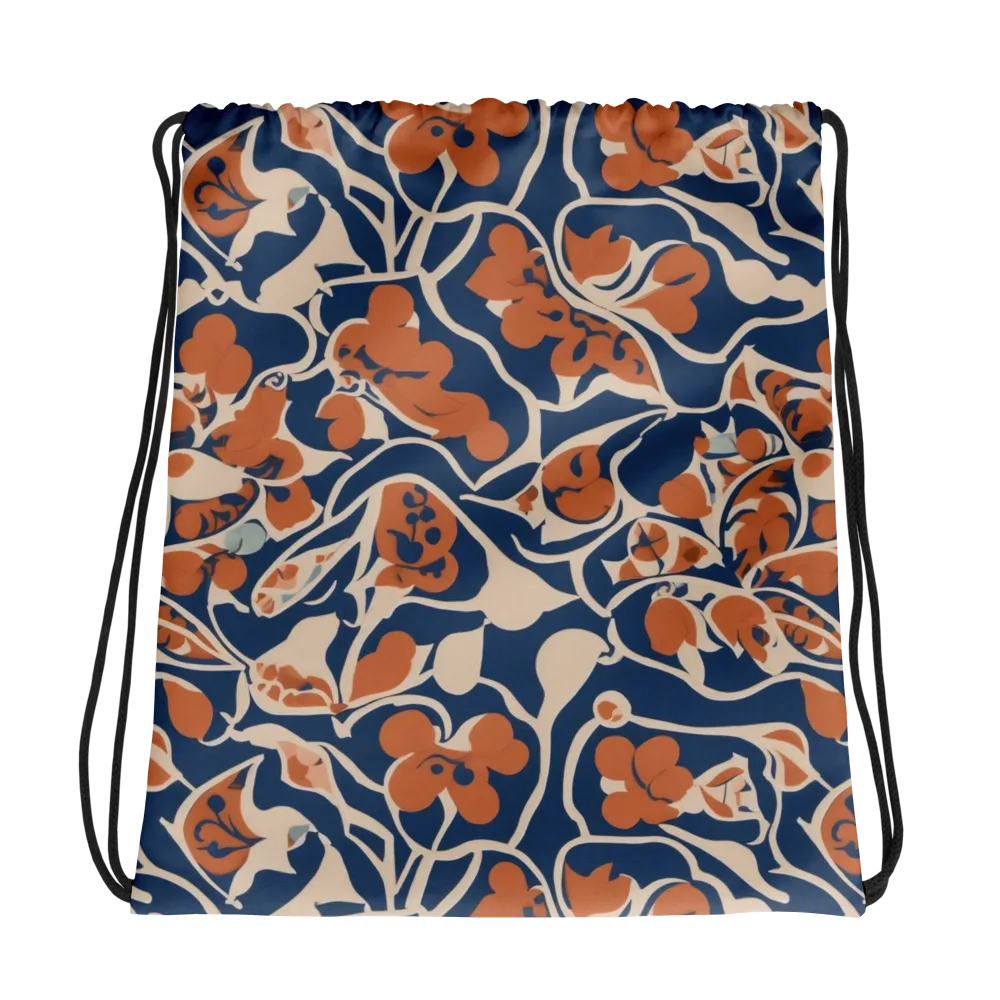 Sienna Bloom on Drawstring Bag — Photo