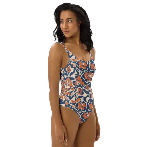 Sienna Bloom on a One-Piece Swimsuit