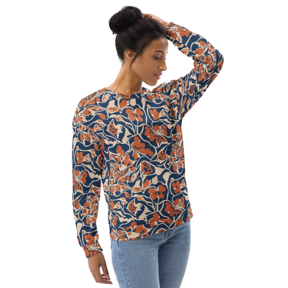 Sienna Bloom on Sweatshirt — Right Front