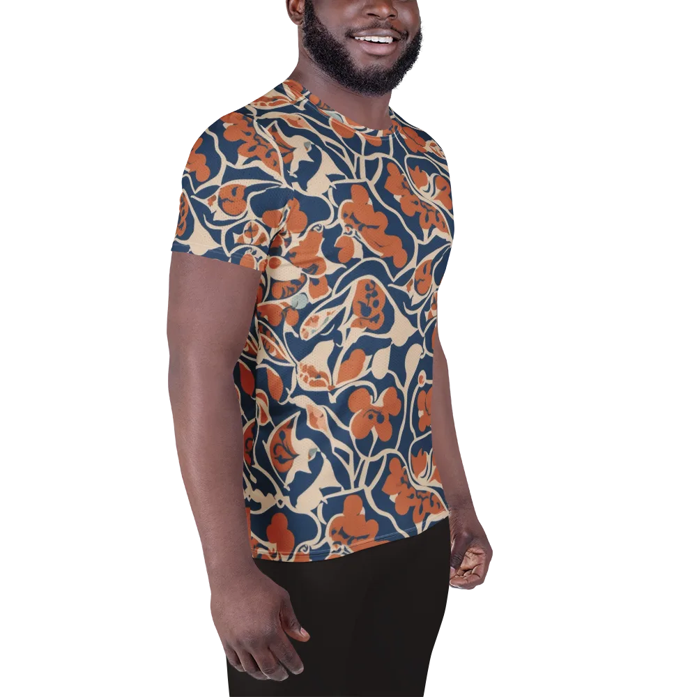 Sienna Bloom on Men's Athletic T-Shirt — Right
