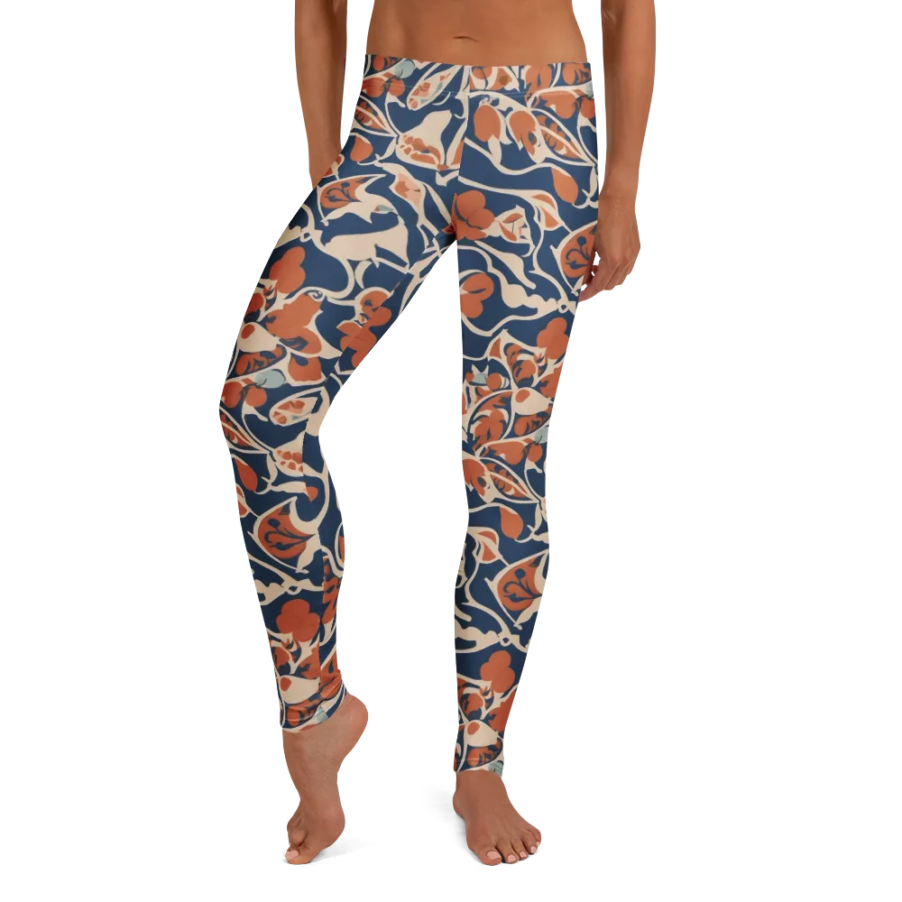 Sienna Bloom on Leggings — Front