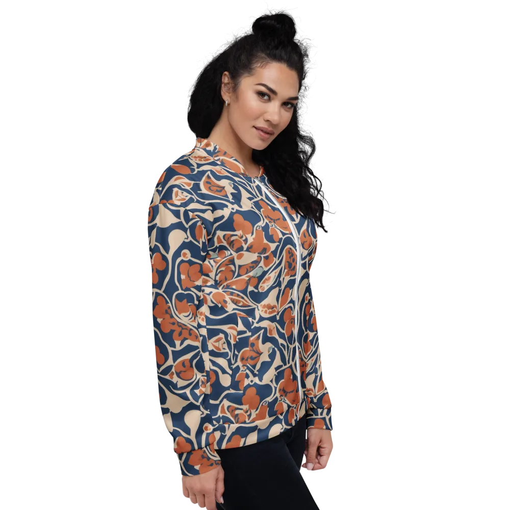 Sienna Bloom on Bomber Jacket — Right