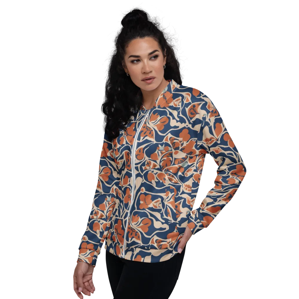 Sienna Bloom on Bomber Jacket — Left