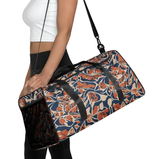 Sienna Bloom on a Duffle Bag