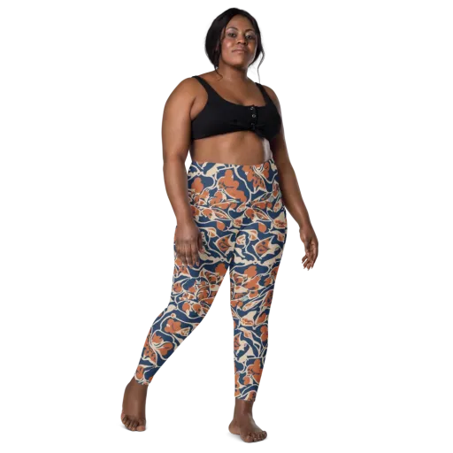 Sienna Bloom on a Leggings with Pockets