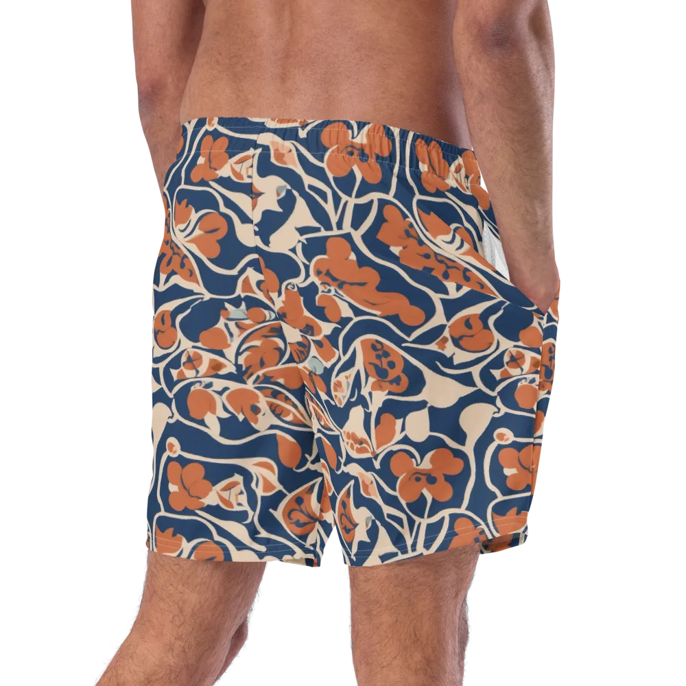 Sienna Bloom on Swim Trunks — Right Back