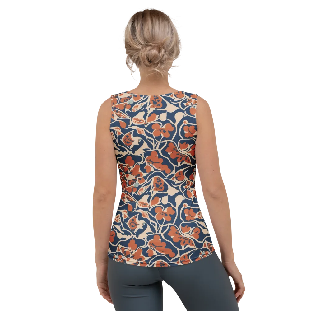Sienna Bloom on Women's Tank Top — Back