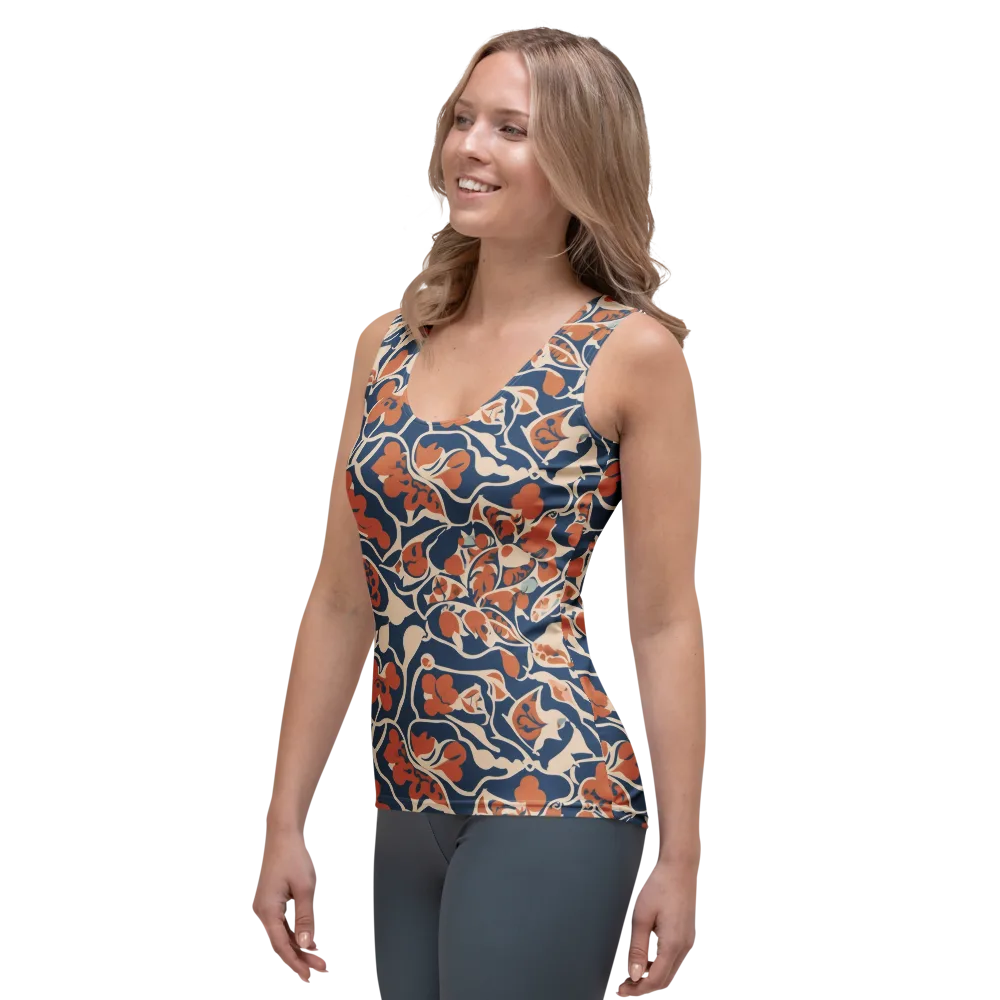 Sienna Bloom on Women's Tank Top — Left Front