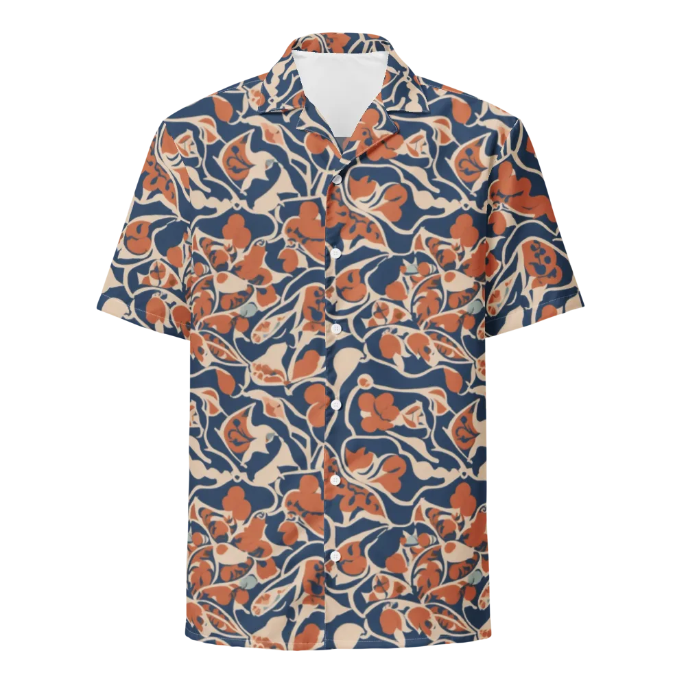 Sienna Bloom on Button Shirt — Front