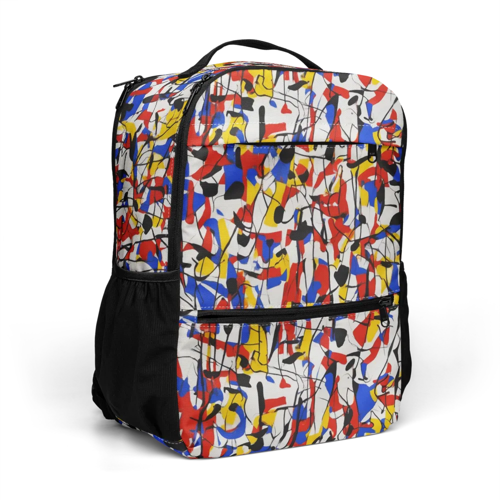 Chromatic Tangent on Utility Backpack — Right Front