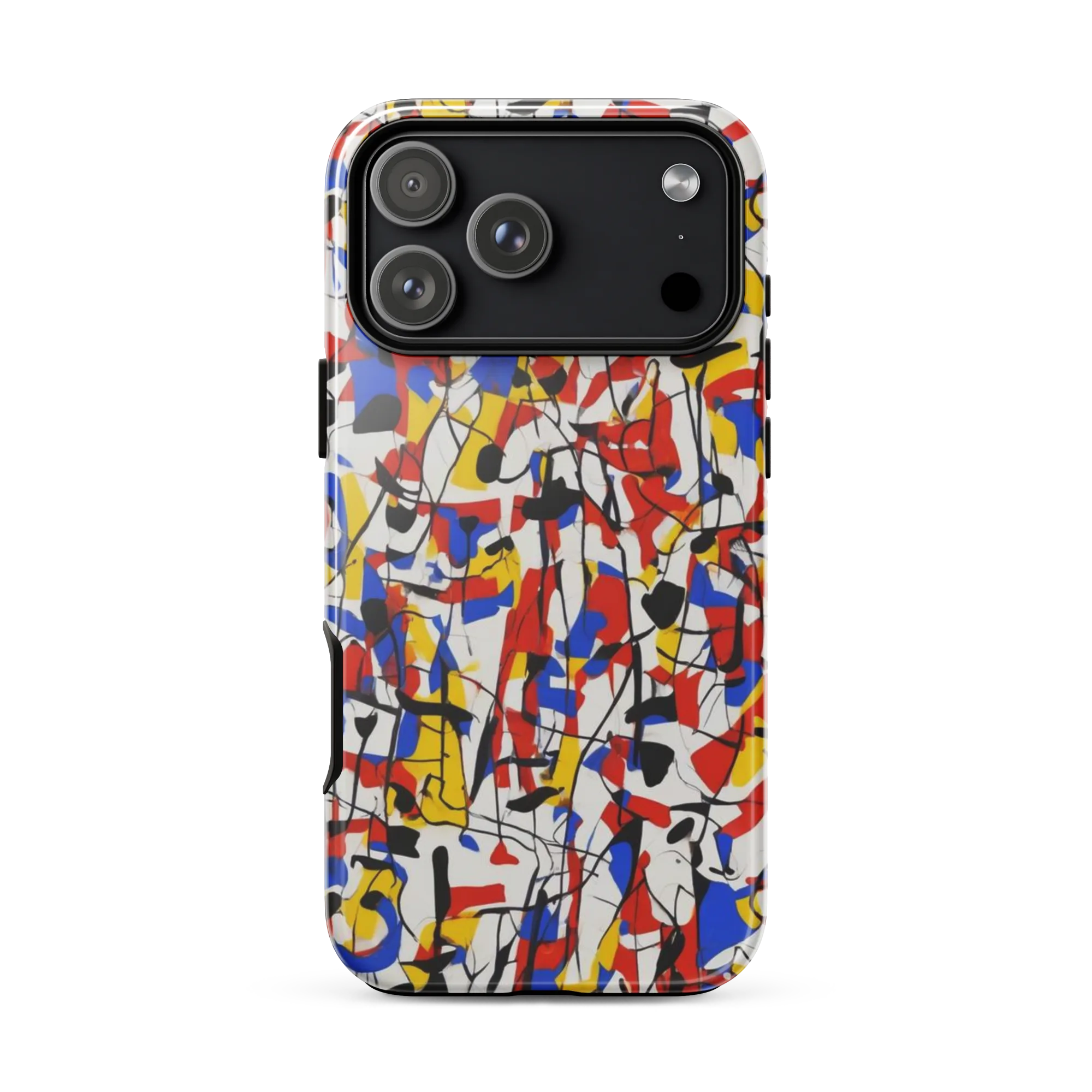 Chromatic Tangent on Tough Case for iPhone® — Front