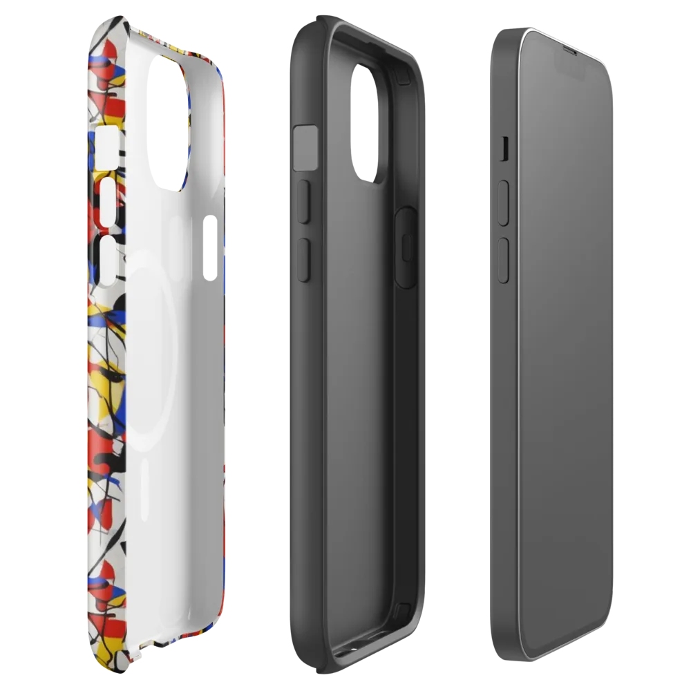 Chromatic Tangent on MagSafe Tough Case for iPhone® — Front