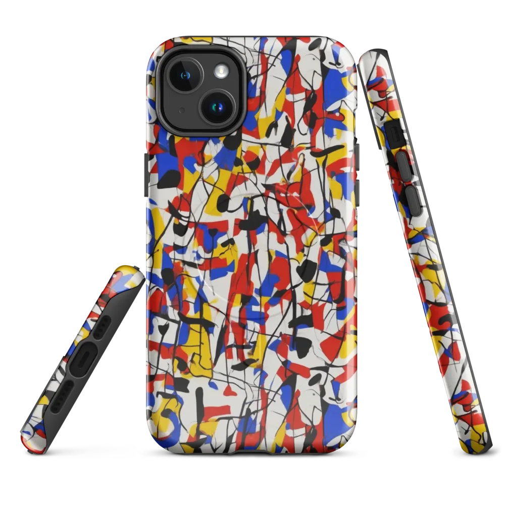 Chromatic Tangent on MagSafe Tough Case for iPhone® — Front