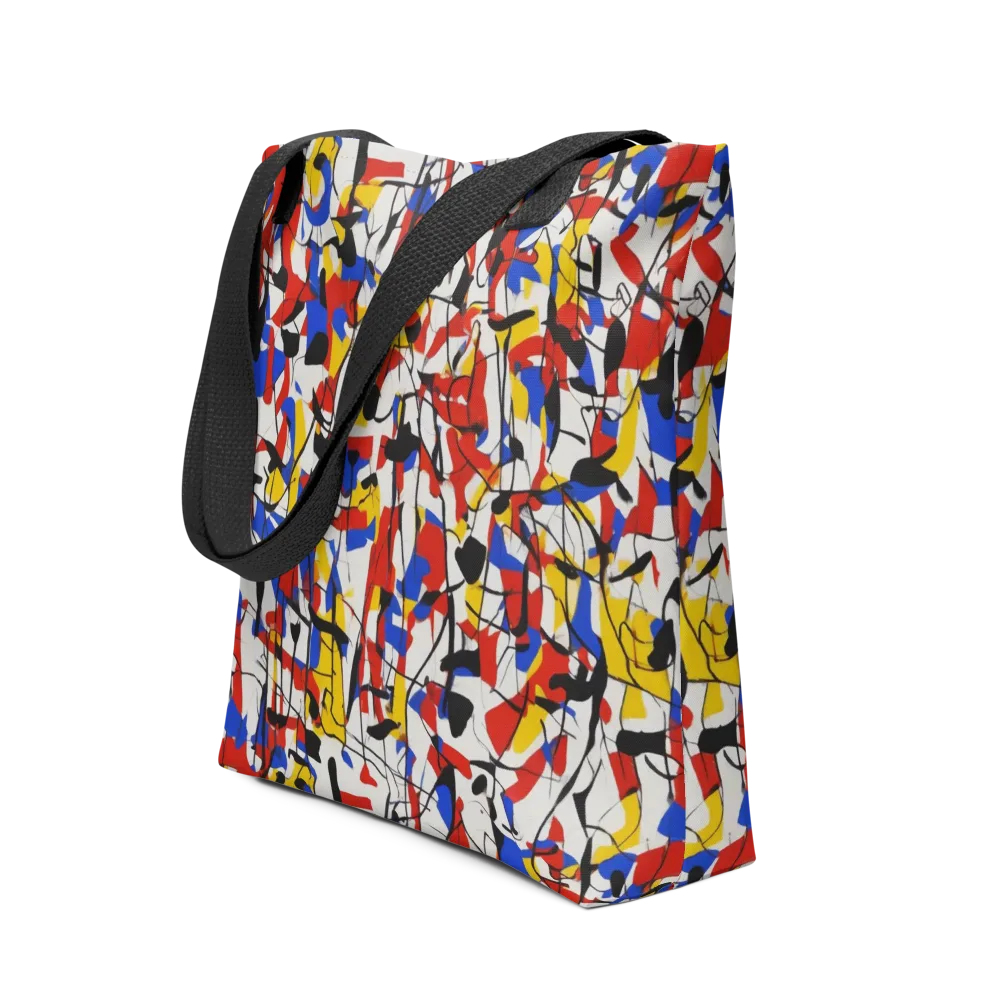 Chromatic Tangent on Tote Bag — Front