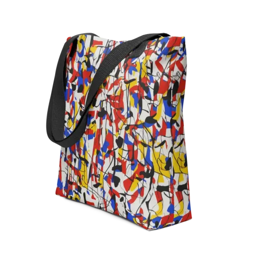 Chromatic Tangent on a Tote Bag