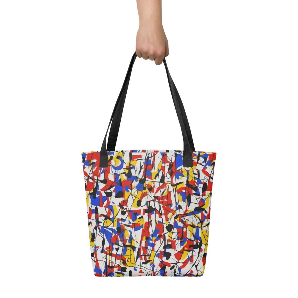 Chromatic Tangent on Tote Bag — Front