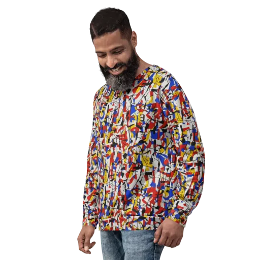 Chromatic Tangent on a Sweatshirt