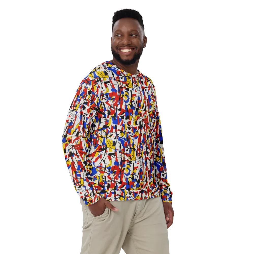 Chromatic Tangent on Sweatshirt — Front