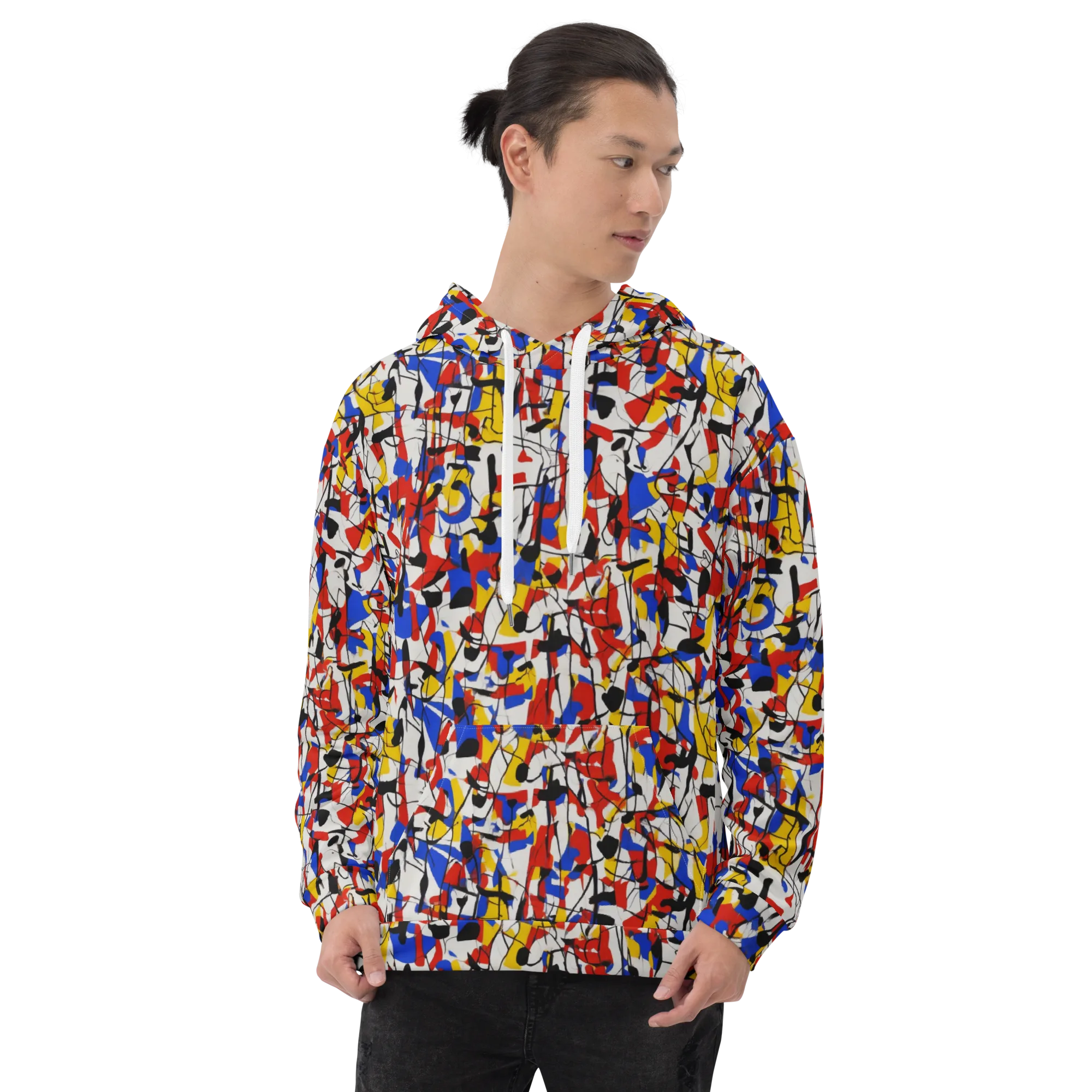 Chromatic Tangent on Hoodie — Front