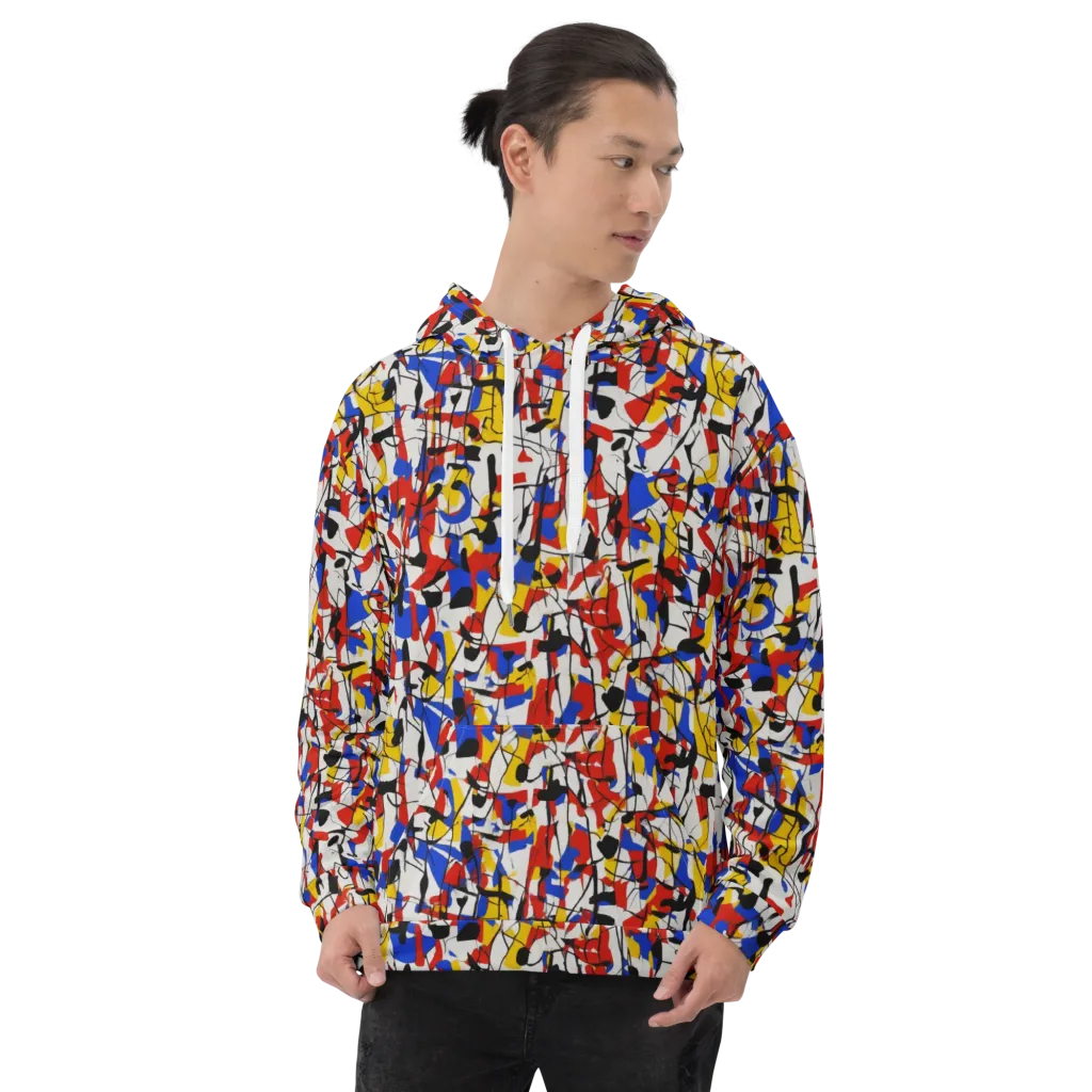 Chromatic Tangent on Hoodie — Front
