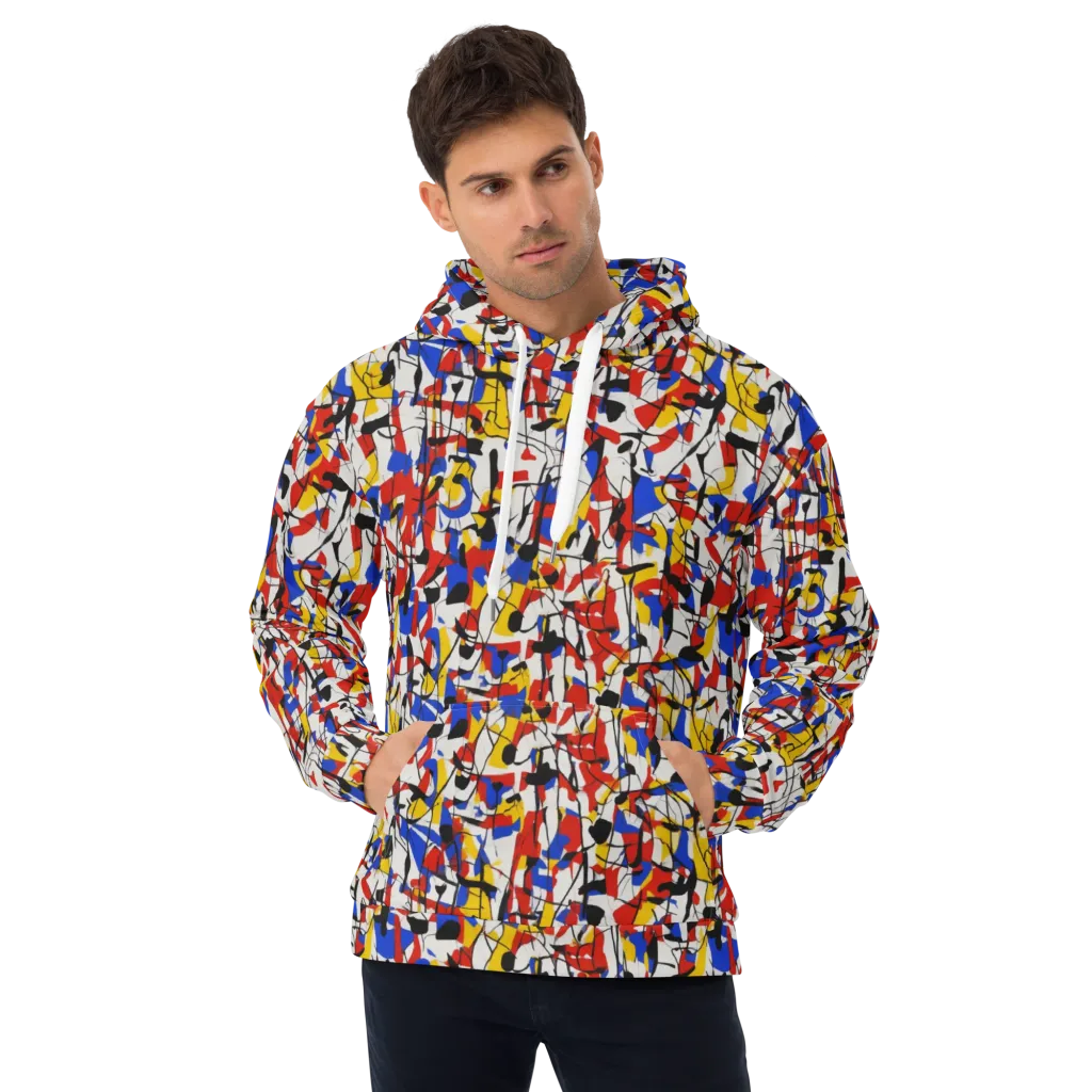 Chromatic Tangent on Hoodie — Front