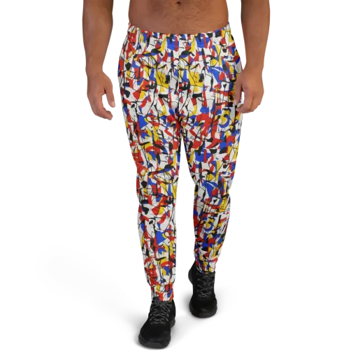 Chromatic Tangent on a Men's Joggers