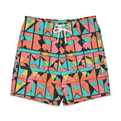 Prism Workshop on a Men's Board Shorts