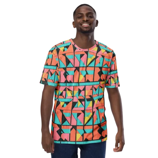 Prism Workshop on a Men's Crew Neck T-Shirt