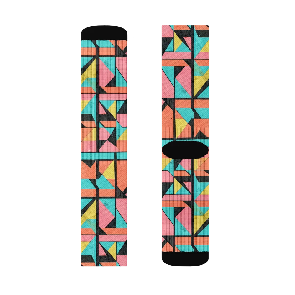 Prism Workshop on Socks — Right Sock