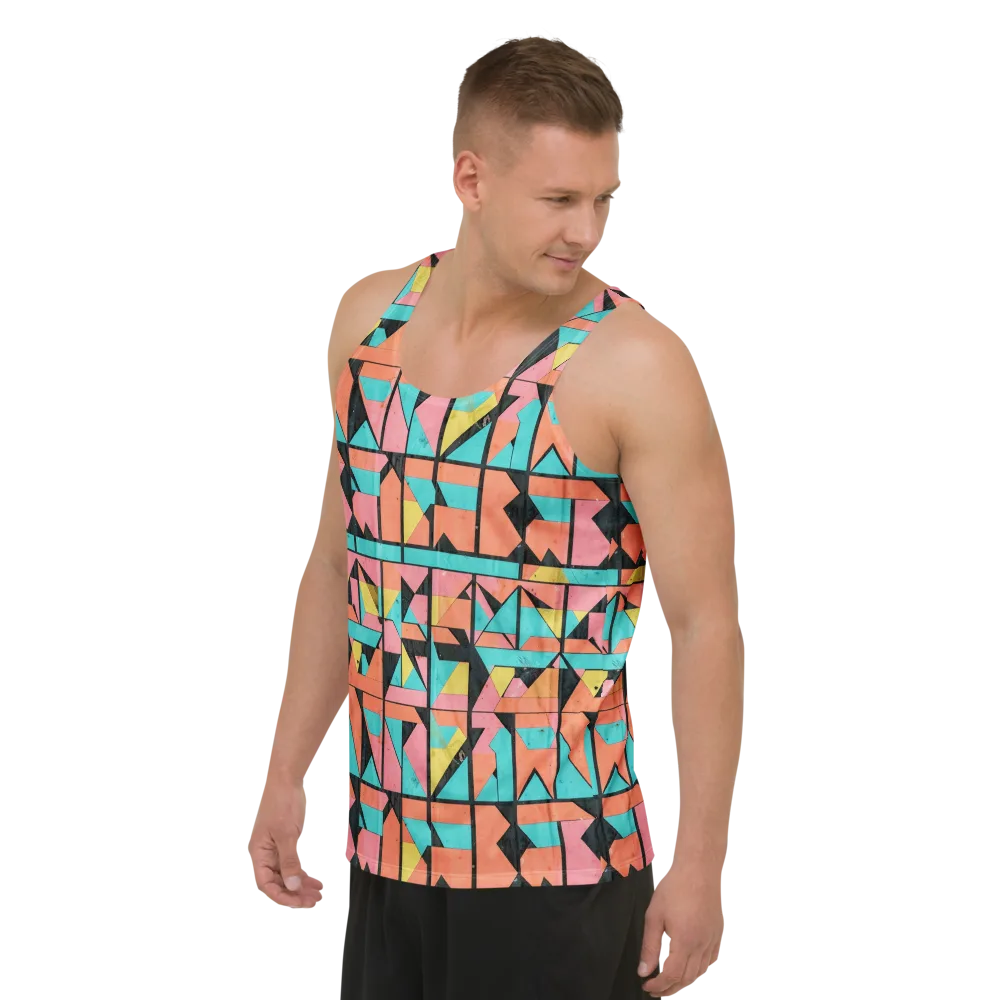 Prism Workshop on Men's Tank Top — Left Front
