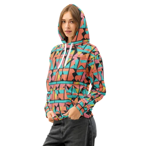 Prism Workshop on a Cotton Hoodie