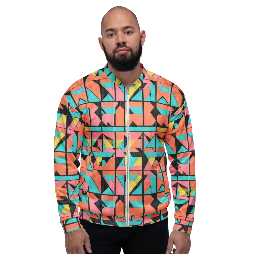 Prism Workshop on Bomber Jacket — Front