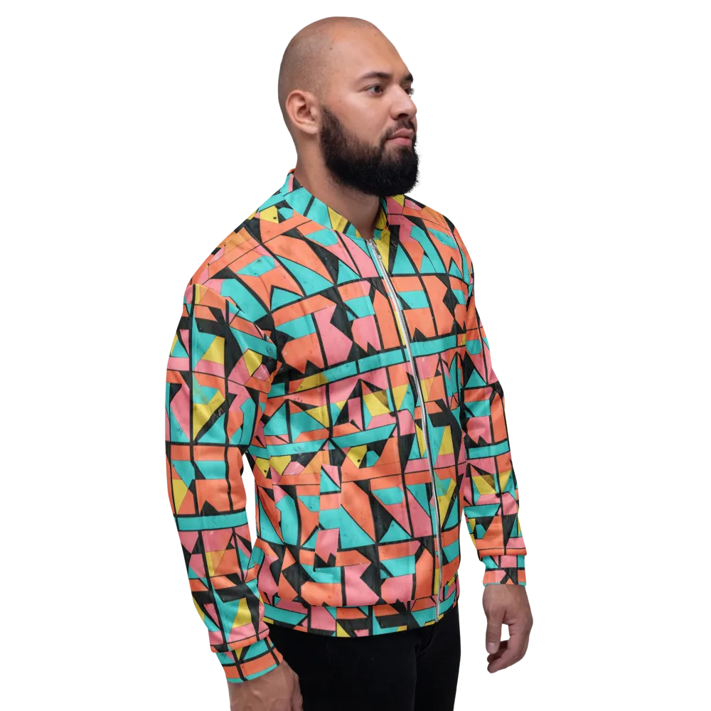 Prism Workshop on Bomber Jacket — Right