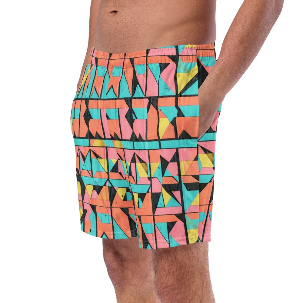 Prism Workshop on Swim Trunks — Left Front