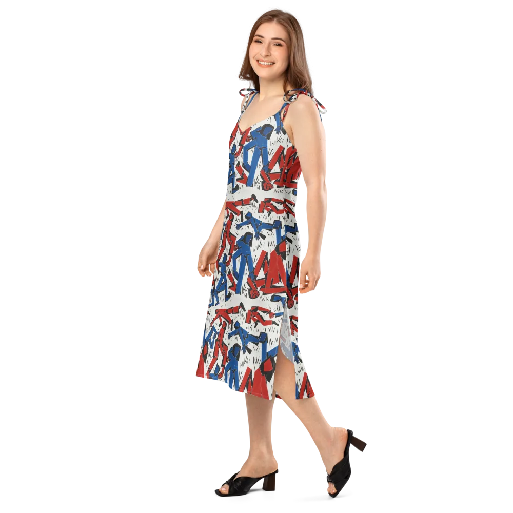 Redline Rhapsody on Slip Dress — Left Front