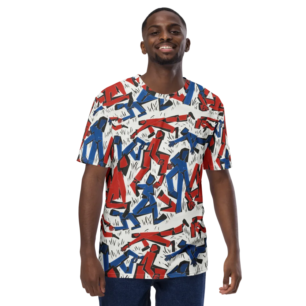 Redline Rhapsody on Men's Crew Neck T-Shirt — Front