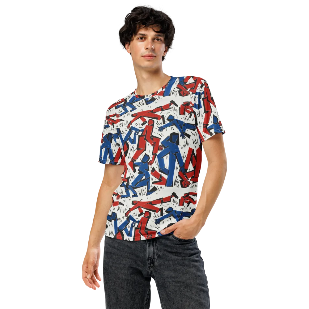 Redline Rhapsody on Men's Crew Neck T-Shirt — Front