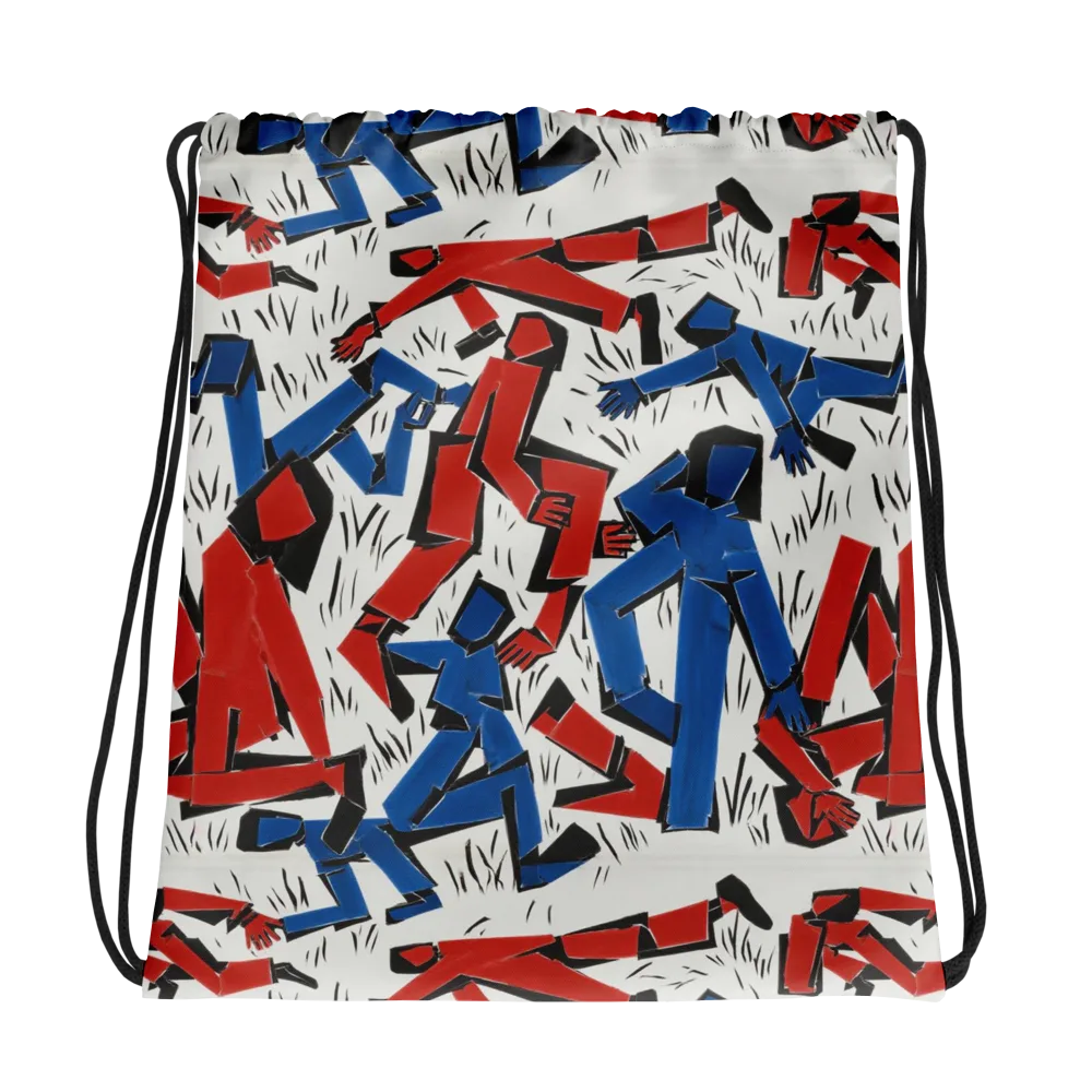 Redline Rhapsody on Drawstring Bag — Photo