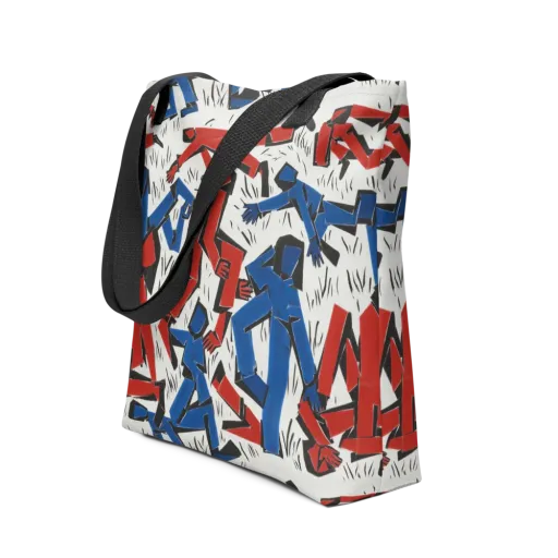 Redline Rhapsody on a Tote Bag