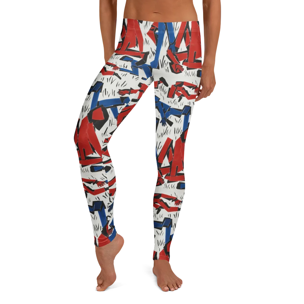 Redline Rhapsody on Leggings — Front
