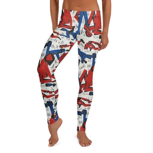 Redline Rhapsody on a Leggings