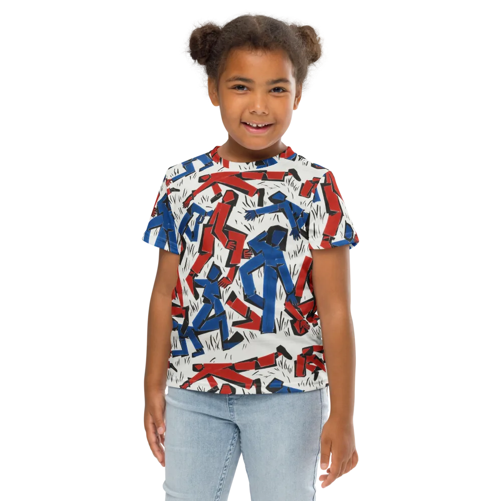 Redline Rhapsody on Kids Crew Neck T-Shirt — Front