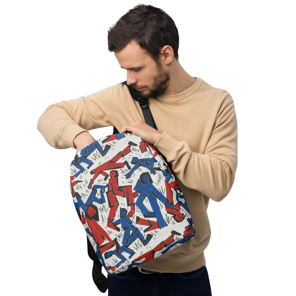 Redline Rhapsody on Minimalist Backpack — Front