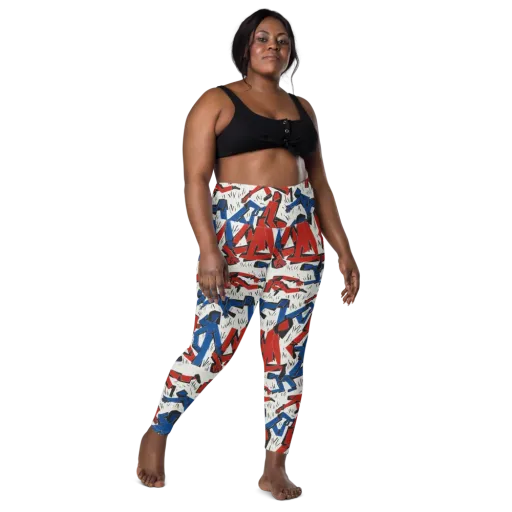 Redline Rhapsody on a Leggings with Pockets