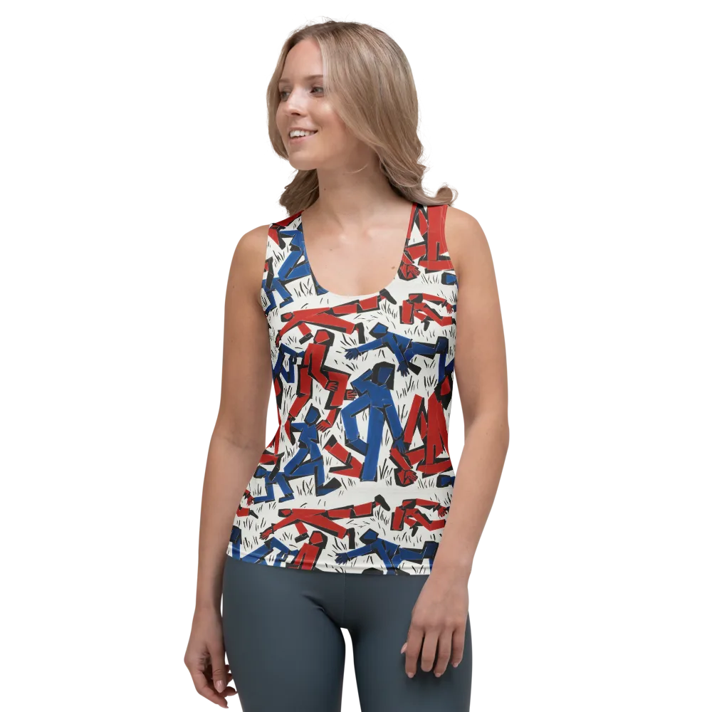 Redline Rhapsody on Women's Tank Top — Front