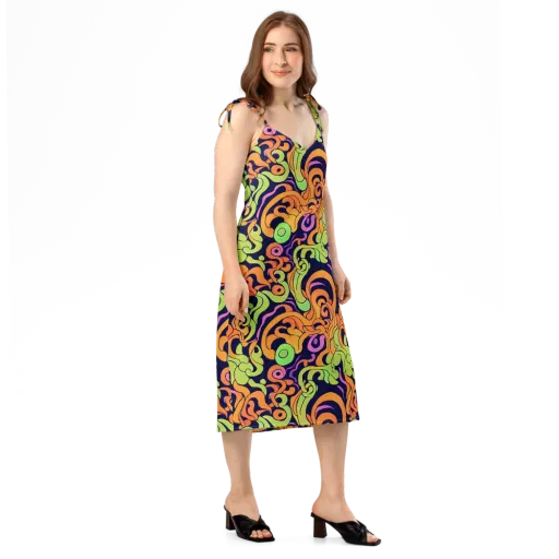 Acid Spiral on a Slip Dress