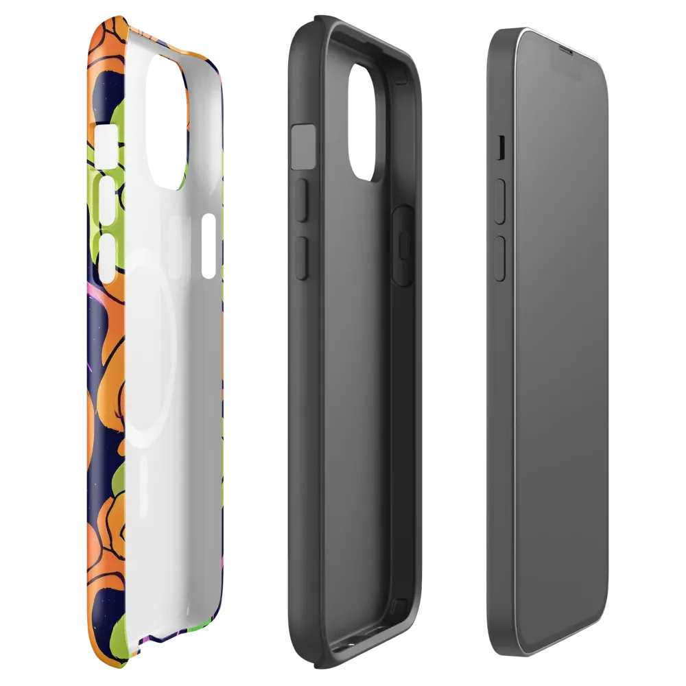 Acid Spiral on MagSafe Tough Case for iPhone® — Front